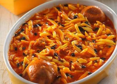 طرز تهیه خورش خلال برای 8 نفر