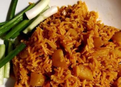 طرز تهیه کته استانبولی با رب و سیب زمینی خوشمزه و لذیذ